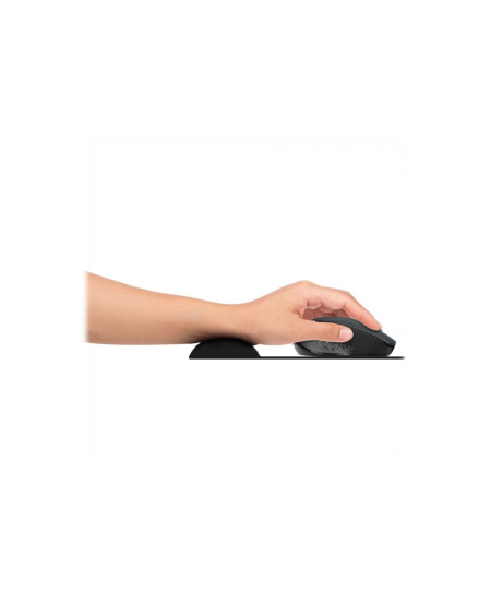 PORT CONNECT | Ergonomic Mouse Pad | 200 x 230 x 20 mm | Black