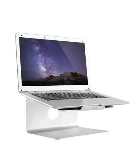 Logilink AA0104 17 ", Aluminum, Notebook Stand, Suitable for the MacBook series and most 11“-17“ laptops
