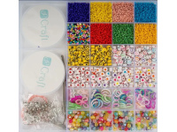 Karoliukų vėrimo rinkinys MIX