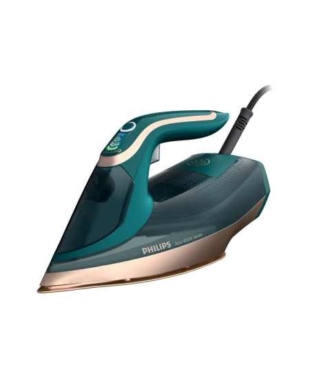 Philips | DST8030/70 Azur | Steam Iron | 3000 W | Water tank capacity 350 ml | Continuous steam 70 g/min | Green