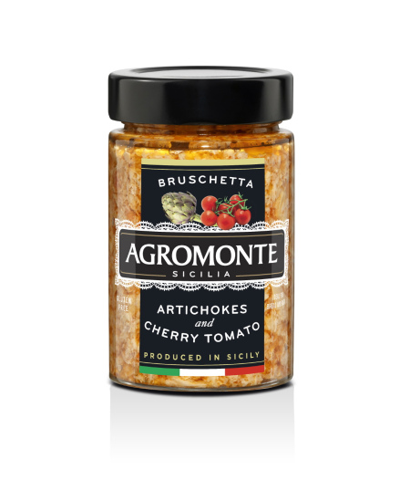 Užtepėle su artišokais ir vyšniniais pomidorais AGROMONTE, 200 g