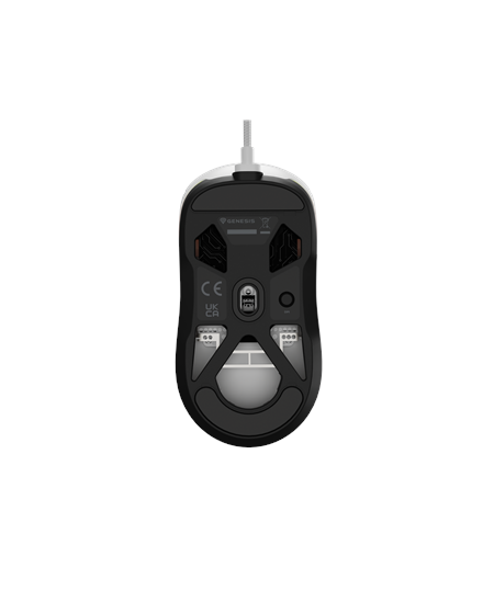 Genesis | Gaming Mouse | Krypton 660 | Wired | USB Type-A | White