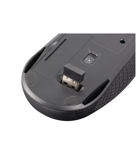 Natec Mouse, Jay 2, Wireless, 1600 DPI, Optical, Black