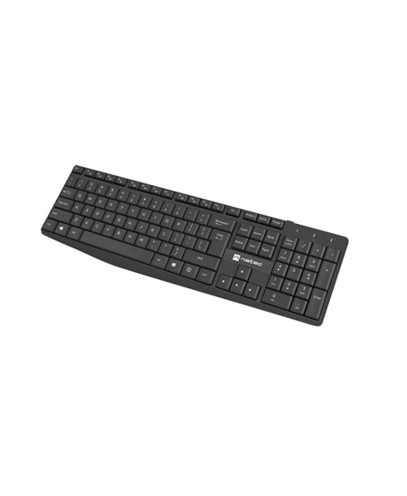 Natec Keyboard and Mouse   Squid 2in1 Bundle Keyboard and Mouse Set, Wireless, US, Black