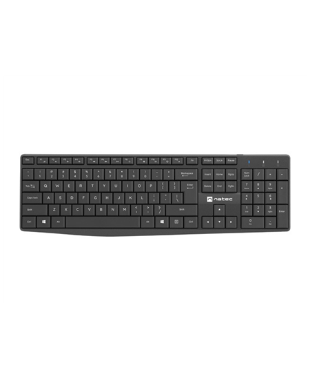 Natec Keyboard and Mouse   Squid 2in1 Bundle Keyboard and Mouse Set, Wireless, US, Black