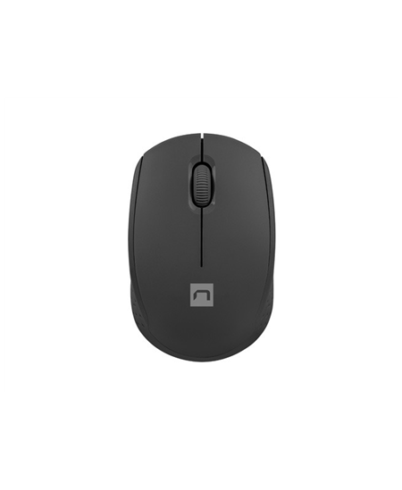 Natec Mouse Stork Wireless, Black, Bluetooth, 2.4 GHz