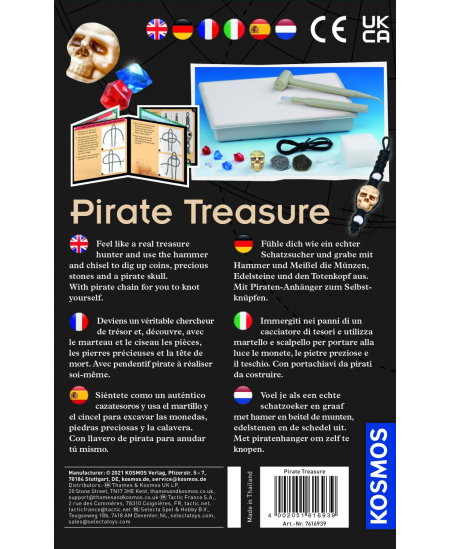 Lavinamasis rinkinys PIRATE TREASURE 7-10