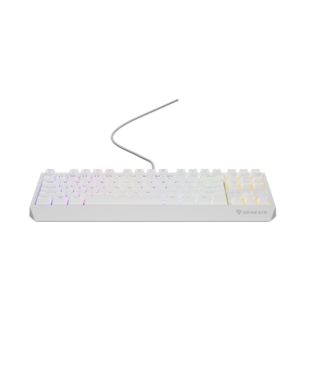 Genesis | THOR 230 | Mechanical Gaming Keyboard | Wired | US | Outemu Brown | White
