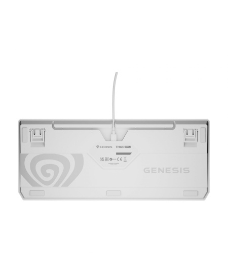Genesis | THOR 230 | Mechanical Gaming Keyboard | Wired | US | Outemu Brown | White
