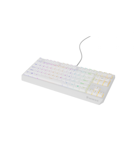 Genesis | THOR 230 | Mechanical Gaming Keyboard | Wired | US | Outemu Brown | White