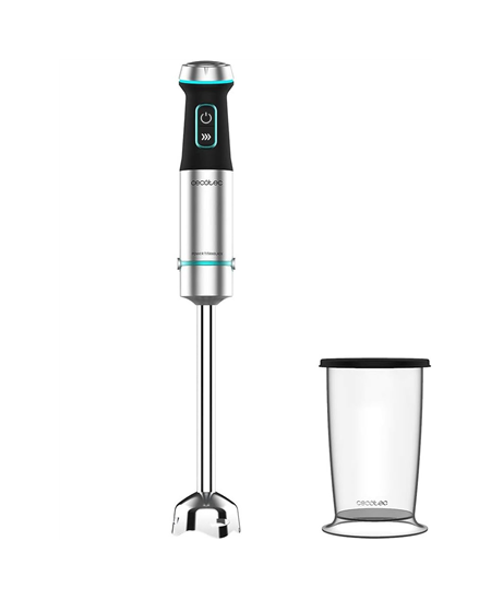 Cecotec | Hand Blender | Power TitanBlack 1200 XL | Hand Blender | 1200 W | Number of speeds Adjustable | Turbo mode | Stainless