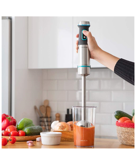 Cecotec | Hand Blender | Power TitanBlack 1200 XL | Hand Blender | 1200 W | Number of speeds Adjustable | Turbo mode | Stainless