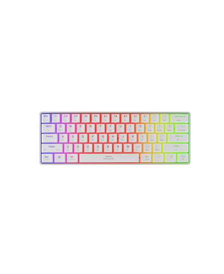 Genesis | THOR 660 G2 | Gaming keyboard | Wireless/Wired | US | Tactile | White