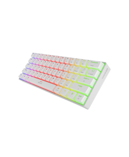 Genesis | THOR 660 G2 | Gaming keyboard | Wireless/Wired | US | Tactile | White