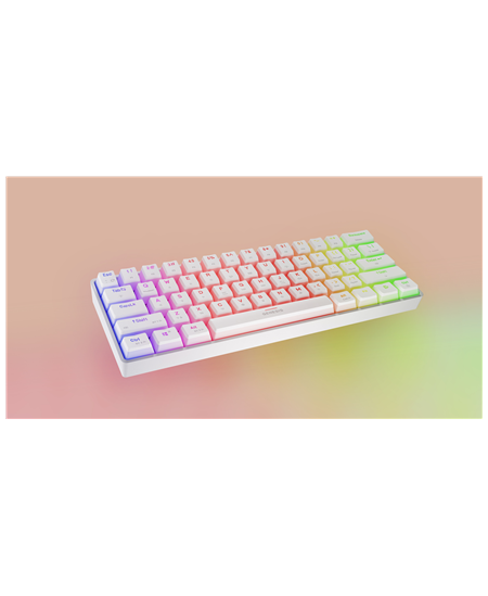 Genesis | THOR 660 G2 | Gaming keyboard | Wireless/Wired | US | Tactile | White