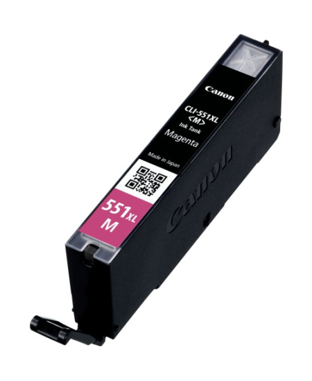 Canon CLI-551XL M (6445B001) Rašalinė kasetė, Purpurinė