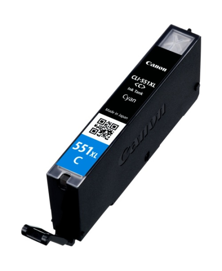 Canon CLI-551XL C (6444B001) Rašalinė kasetė, Žydra