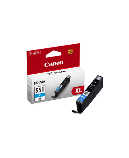 Canon CLI-551XL C (6444B001) Rašalinė kasetė, Žydra