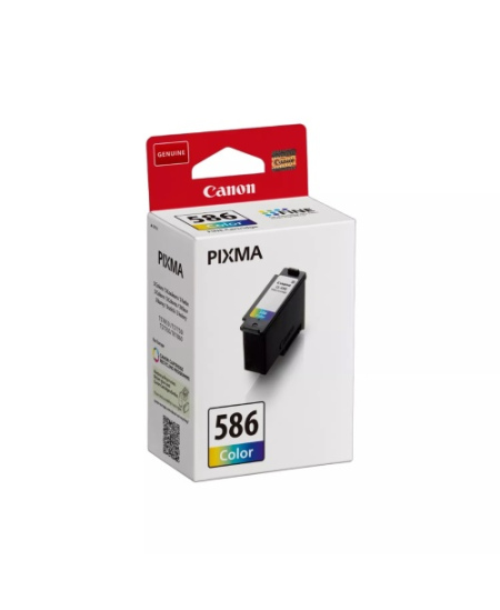Canon CL-586 Color (6227C001) Rašalinė kasetė, Žydra, Purpurinė, Geltona