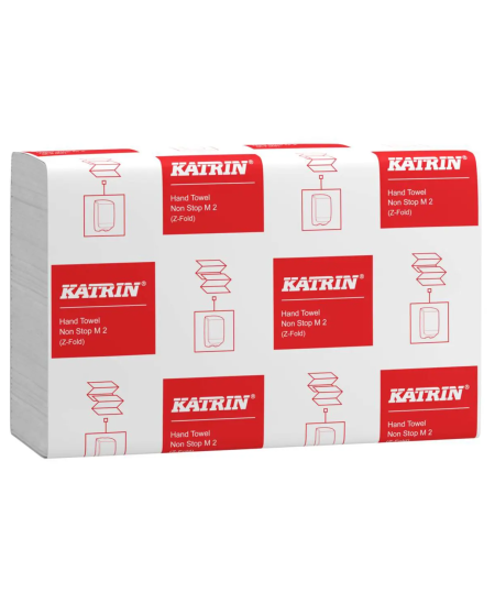 Lapiniai popieriniai rankšluosčiai KATRIN Non Stop M 2, 101337, Z lenk., 200 serv., 1 pak.