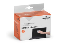Drėgnos valymo servetėlės ekranams DURABLE, 50 vnt.
