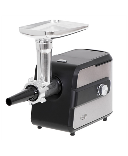 Adler | Meat mincer with a shredder | AD 4813 | Silver/Black | 600 W | Number of speeds 2 | Throughput (kg/min) 1