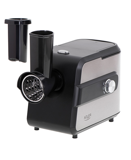 Adler | Meat mincer with a shredder | AD 4813 | Silver/Black | 600 W | Number of speeds 2 | Throughput (kg/min) 1