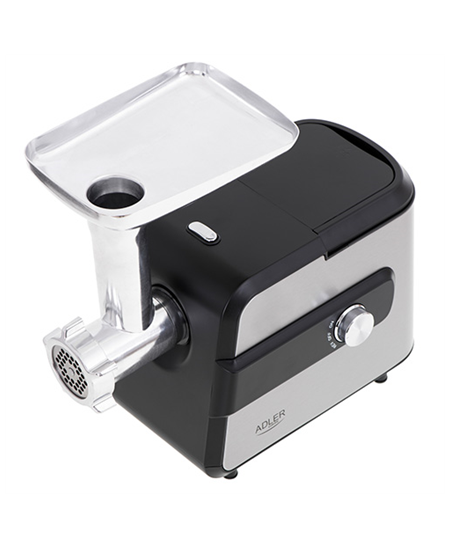 Adler | Meat mincer with a shredder | AD 4813 | Silver/Black | 600 W | Number of speeds 2 | Throughput (kg/min) 1