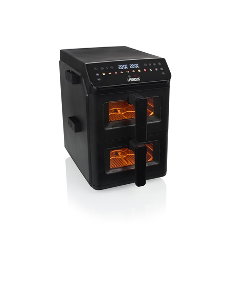 Princess Double Stack Airfryer | 182490 | Power 3000 W | Capacity 11.2 L | Black