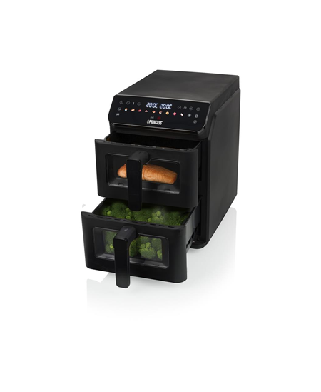 Princess Double Stack Airfryer | 182490 | Power 3000 W | Capacity 11.2 L | Black