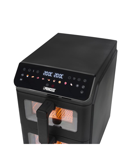 Princess Double Stack Airfryer | 182490 | Power 3000 W | Capacity 11.2 L | Black