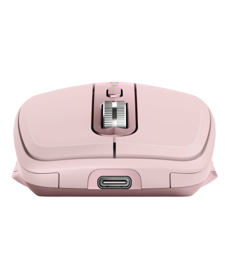 Logitech | Mouse | MX Anywhere 3S | Wireless | Bluetooth | Pink