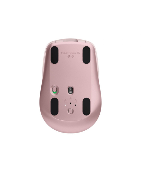 Logitech | Mouse | MX Anywhere 3S | Wireless | Bluetooth | Pink
