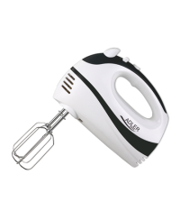 Adler | Mixer | AD 4205 b | Hand Mixer | 300 W | Number of speeds 5 | Turbo mode | White/Black