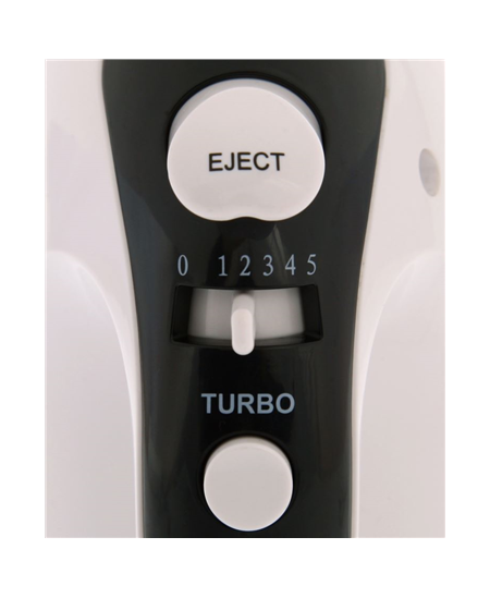 Adler | Mixer | AD 4205 b | Hand Mixer | 300 W | Number of speeds 5 | Turbo mode | White/Black