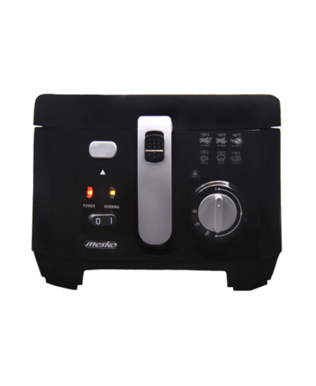 Mesko | Deep fryer | MS 4908 | Power 1800 W | Capacity 2.5 L | Black