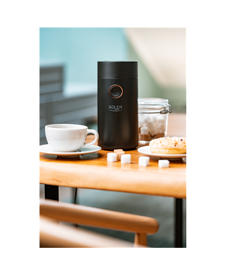 Adler | Coffee Mill | AD 4446bg | 150 W | Coffee beans capacity 75 g | Black