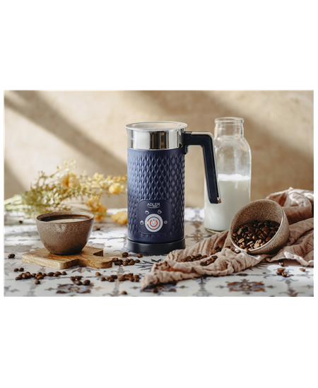 Adler | Milk frother | AD 4494 | 500 W | Milk frother | Dark Blue