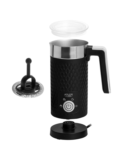 Adler | AD 4494 | 500 W | Milk frother | Black