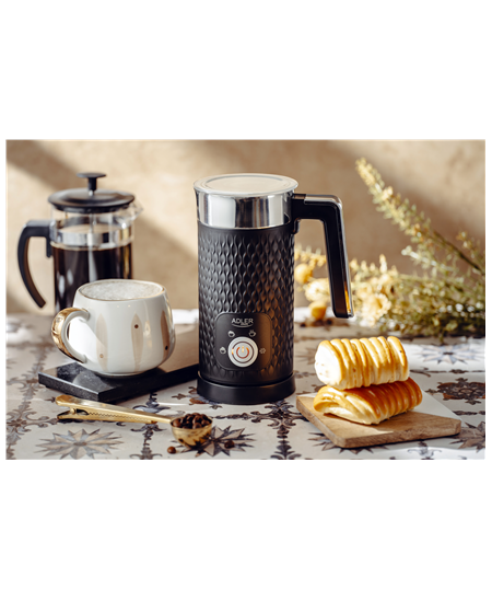 Adler | AD 4494 | 500 W | Milk frother | Black