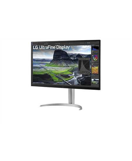 LG | 32UQ850V-W | 32 " | IPS | UHD | 16:9 | 60 Hz | 5 ms | 3840 x 2160 pixels | 400 cd/m² | HDMI ports quantity 2 | Silver