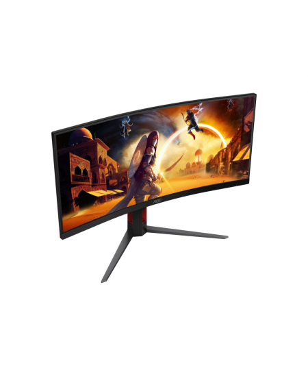 AOC | CU34G4 | 34 " | Fast VA | UWQHD | 21:9 | 180 Hz | 1 ms | 3440 x 1440 pixels | 300 cd/m² | HDMI ports quantity 2 | Bl