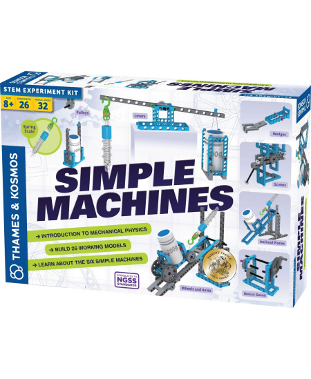 Rinkinys STEM Thames&Kosmos ”Simple machines”