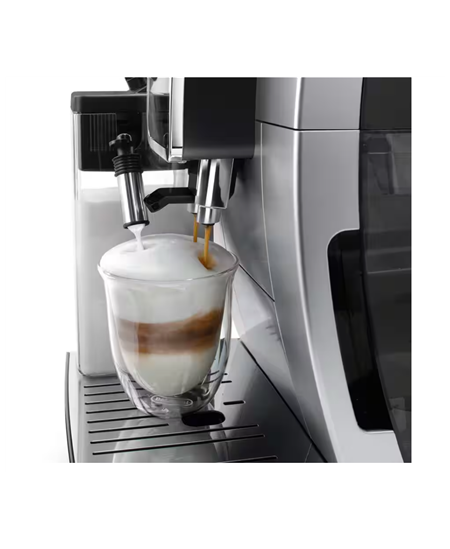 Delonghi | Coffee Maker | Dinamica Plus ECAM380.85.SB | Pump pressure 15 bar | Built-in milk frother | Automatic | 1450 W | Stai