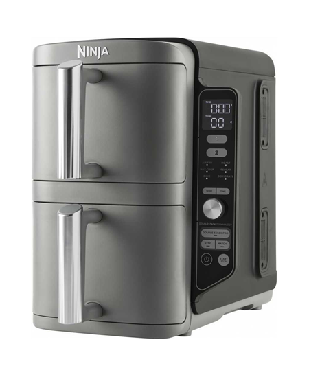 NINJA Double Stack XL Air Fryer | SL400EU | Power 2470 W | Capacity 9.5 L | Black/Grey