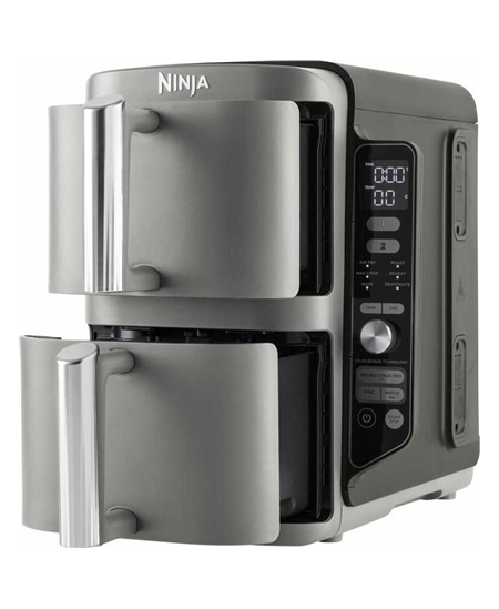 NINJA Double Stack XL Air Fryer | SL400EU | Power 2470 W | Capacity 9.5 L | Black/Grey