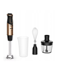 TEFAL | HB656G10 | Hand Blender | 1000 W | Number of speeds 20 | Black/Copper