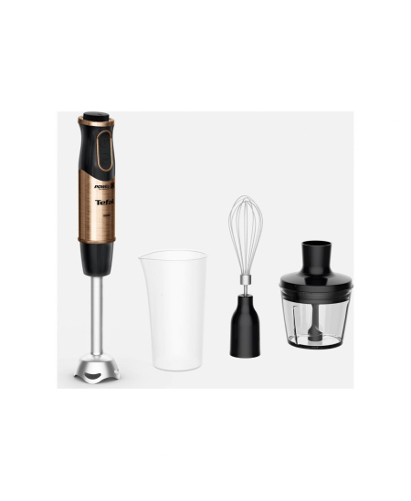 TEFAL | HB656G10 | Hand Blender | 1000 W | Number of speeds 20 | Black/Copper
