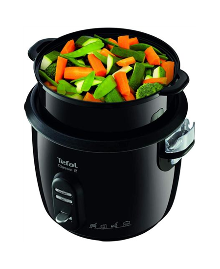 TEFAL | RK103811 Classic 2 | Rice cooker | 600 W | 5 L | Number of programs 3 | Black