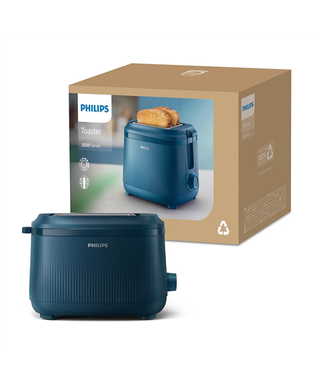 Philips | Toaster | HD2511/70 3000 series | Power 830 W | Number of slots 2 | Housing material Plastic